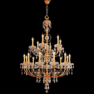 Elegance Illuminated: Almerich Chandelier 3D model image 1 