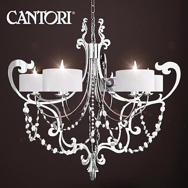 Illuminating Elegance: Cantori Iago Lampadario 3D model image 1 