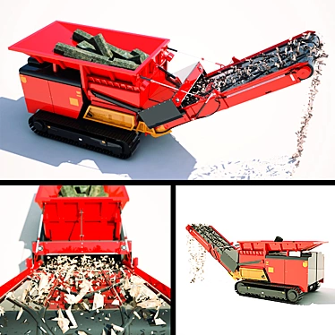 Title: Animated Particles & Canvas: 300 Frames 3D model image 1 