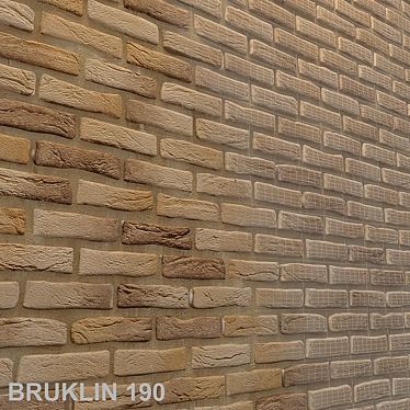 Classic Brick: Bruklin 190 3D model image 1 