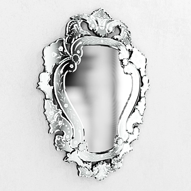 Elegant Venetian Mirror: Olivia 3D model image 1 