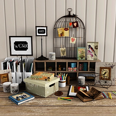 Desktop Gallery: Collage Collection 3D model image 1 