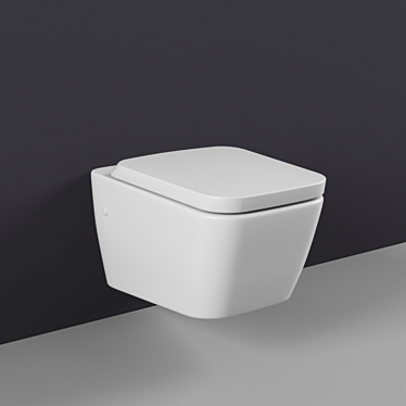 Modern Hanging Toilet - Ideal Standard SIMPLY U 3D model image 1 