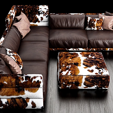 Cosy Comfort Sofa 3D model image 1 