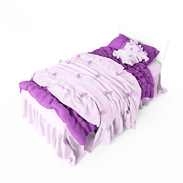 Dreamy Delights Bed Linen 3D model image 1 