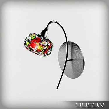 Odeon CREA COLOR 1W Wall Sconce 3D model image 1 