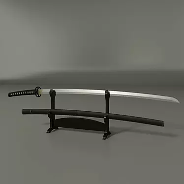 Exquisite Catan Sword 3D model image 1 