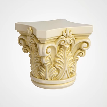 Elegant 3DMax Vray Capital 3D model image 1 