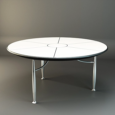 Corinthia Round Table - 150cm Diagonal, 72cm Height 3D model image 1 