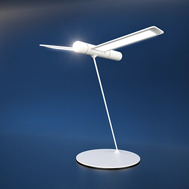 Seagull Table Lamp: Elegant Illumination 3D model image 1 