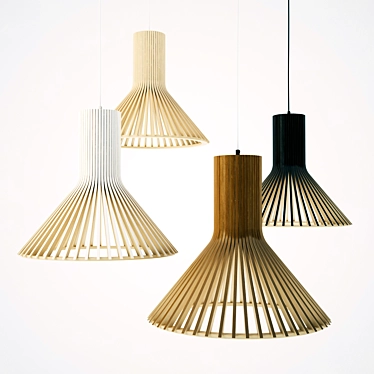 Secto 4203 Pendant Light 3D model image 1 