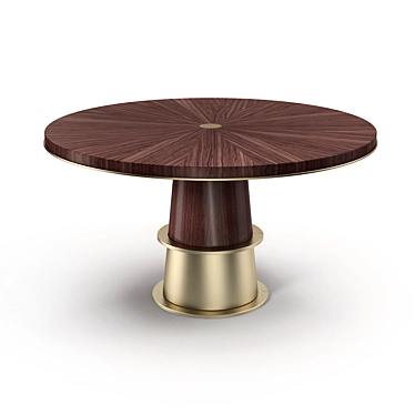 Elegant Tornasole Table: Timeless Beauty 3D model image 1 
