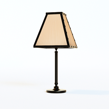 60cm Height LED Reading Lamp 3D model image 1 