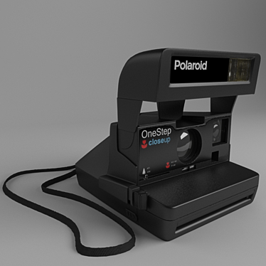 Instant Memories: Polaroid Camera 3D model image 1 