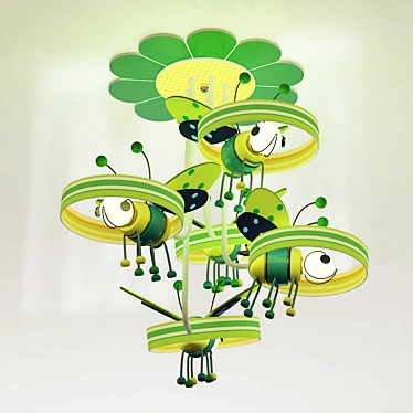 Odeon Light Arli 2805 Chandelier 3D model image 1 