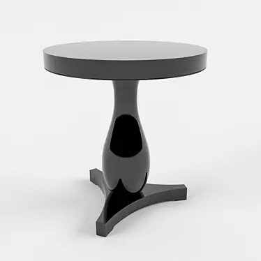 Soho Hudson Side Table: Chic and Functional 3D model image 1 