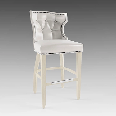 Elegant Chelini Barstool 3D model image 1 