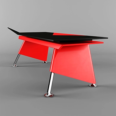 Executive Desk: Wing WI300 3D model image 1 