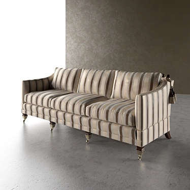 Elegant Duresta Trafalgar Sofa 3D model image 1 