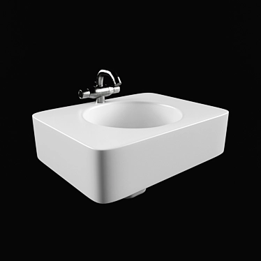 Sleek Newson Bathroom Collection 3D model image 1 