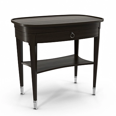 Luxury Gustav End Table 3D model image 1 