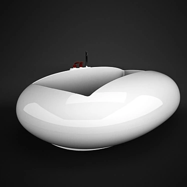 Marcel Wanders Luxe Bathtub 3D model image 1 