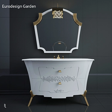 Eurodesign Bathroom Furniture 3D model image 1 