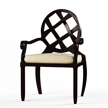 One-of-a-Kind Arm Chair 3D model image 1 