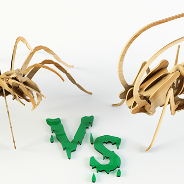 Creepy Crawlies Puzzle Duel 3D model image 1 