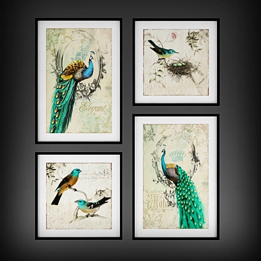 Avian Artistry: "The Birds" Collection 3D model image 1 