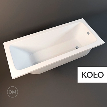 Sleek KOLO Bath MODO 3D model image 1 