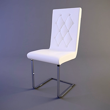 ErgoFit Kitchen Chair 3D model image 1 