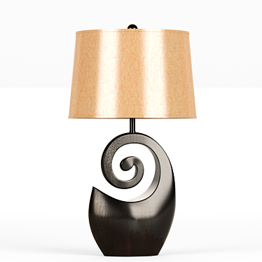 Elegant Janae Table Lamp 3D model image 1 