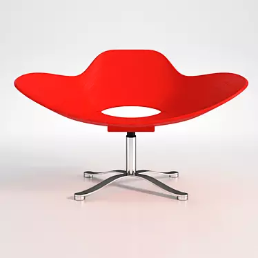 Elegant Spring Chair 3D model image 1 