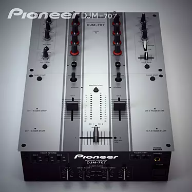 Cutting Edge Pioneer DJM-707 3D model image 1 