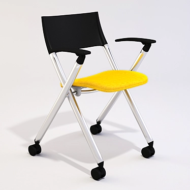 Modular Mobile Office Furniture 3D model image 1 