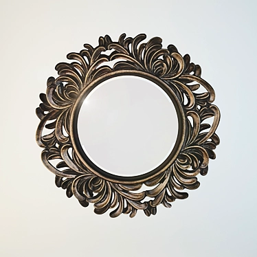 Mirror in carved frame