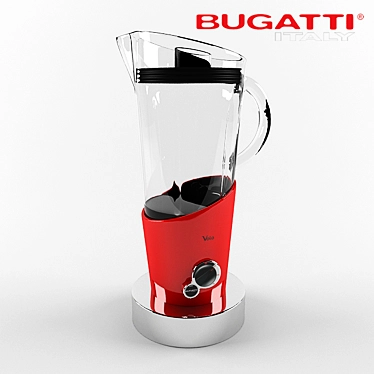 Italian Kitchen Appliance: Bugatti Blender 3D model image 1 