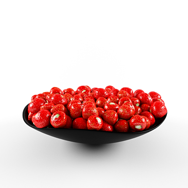 Delicious Table Decoration: Strawberry 3D model image 1 