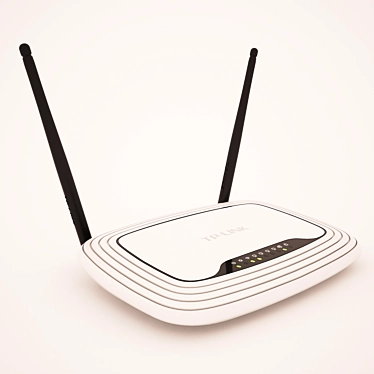 Fast and Reliable TP-LINK Router 3D model image 1 