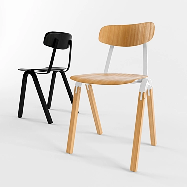 Decode London HATCHAM Chair 3D model image 1 