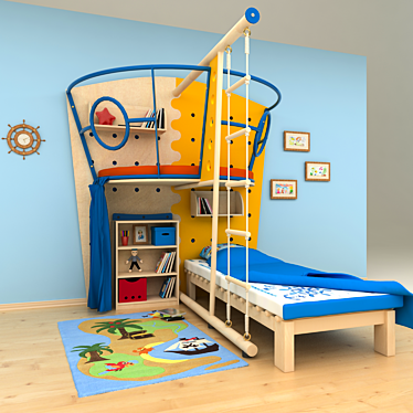 HABA Kids Play Furniture 3D model image 1 