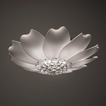 Elegant Lobo Chandelier 3D model image 1 