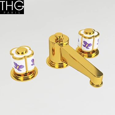 Elegant THG Capucine Mauve Butterfly 3D model image 1 