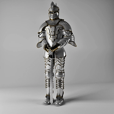 Armer Reibal: Top-Quality Armor 3D model image 1 