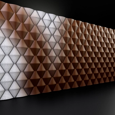 Title: 3D Wall Panels: Transform Your Space 3D model image 1 