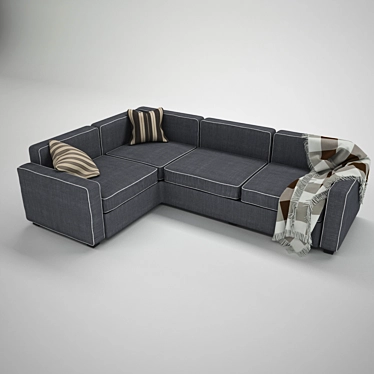 Ultimate Comfort Sofa 3D model image 1 