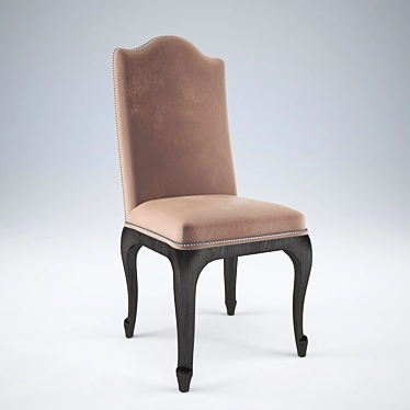 Elegant Zonta Chair 3D model image 1 