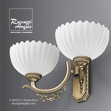 Reccagni Angelo A2825/2 - Elegant Table Lamp 3D model image 1 