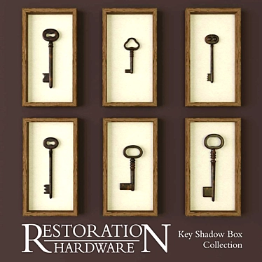 Restoration Hardware, Key Shadow Box Collection